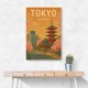 Tokyo Travel Poster Wall Art Tokyo Travel Poster Wall Art