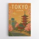 Tokyo Travel Poster Wall Art Tokyo Travel Poster Wall Art