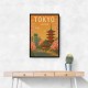 Tokyo Travel Poster Wall Art Tokyo Travel Poster Wall Art