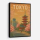 Tokyo Travel Poster Wall Art Tokyo Travel Poster Wall Art