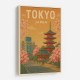Tokyo Travel Poster Wall Art Tokyo Travel Poster Wall Art