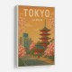 Tokyo Travel Poster Wall Art Tokyo Travel Poster Wall Art