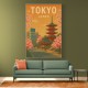 Tokyo Travel Poster Wall Art Tokyo Travel Poster Wall Art