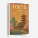 Tokyo Travel Poster Wall Art Tokyo Travel Poster Wall Art