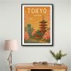 Tokyo Travel Poster Wall Art Tokyo Travel Poster Wall Art