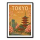 Tokyo Travel Poster Wall Art Tokyo Travel Poster Wall Art