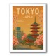 Tokyo Travel Poster Wall Art Tokyo Travel Poster Wall Art