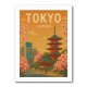 Tokyo Travel Poster Wall Art Tokyo Travel Poster Wall Art