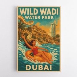 Wild Wadi Dubai Poster 1 Wall Art