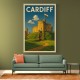 Cardiff Castle Travel Poster 1 Wall Art Cardiff Castle Travel Poster 1 Wall Art