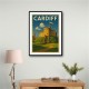 Cardiff Castle Travel Poster 1 Wall Art Cardiff Castle Travel Poster 1 Wall Art