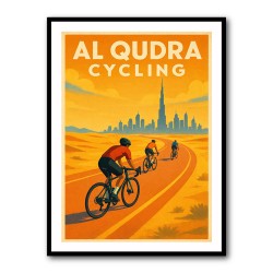 Al Qudra Cycling Dubai 1 Wall Art