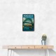 Newcastle Upon Tyne Travel Poster Wall Art