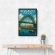 Newcastle Upon Tyne Travel Poster Wall Art