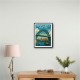 Newcastle Upon Tyne Travel Poster Wall Art