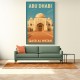 Abu Dhabi Qasr Al Watan Travel Poster Wall Art