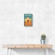 Abu Dhabi Qasr Al Watan Travel Poster Wall Art