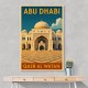 Abu Dhabi Qasr Al Watan Travel Poster 1 Wall Art