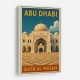 Abu Dhabi Qasr Al Watan Travel Poster 1 Wall Art