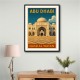 Abu Dhabi Qasr Al Watan Travel Poster 1 Wall Art