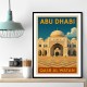 Abu Dhabi Qasr Al Watan Travel Poster 1 Wall Art