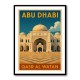 Abu Dhabi Qasr Al Watan Travel Poster 1 Wall Art