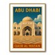 Abu Dhabi Qasr Al Watan Travel Poster 1 Wall Art
