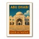 Abu Dhabi Qasr Al Watan Travel Poster 1 Wall Art