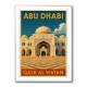 Abu Dhabi Qasr Al Watan Travel Poster 1 Wall Art