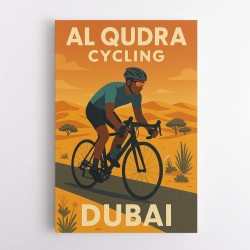 Al Qudra Cycling Dubai Wall Art