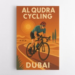 Al Qudra Cycling Dubai 3 Wall Art