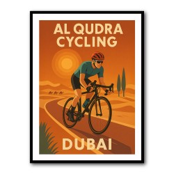 Al Qudra Cycling Dubai 3 Wall Art