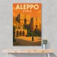Aleppo Syria Travel Poster Wall Art