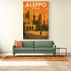 Aleppo Syria Travel Poster Wall Art