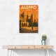 Aleppo Syria Travel Poster Wall Art