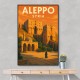 Aleppo Syria Travel Poster Wall Art