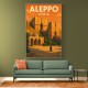 Aleppo Syria Travel Poster Wall Art