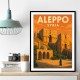 Aleppo Syria Travel Poster Wall Art