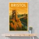 Bristol Travel Poster 2 Wall Art Bristol Travel Poster 2 Wall Art