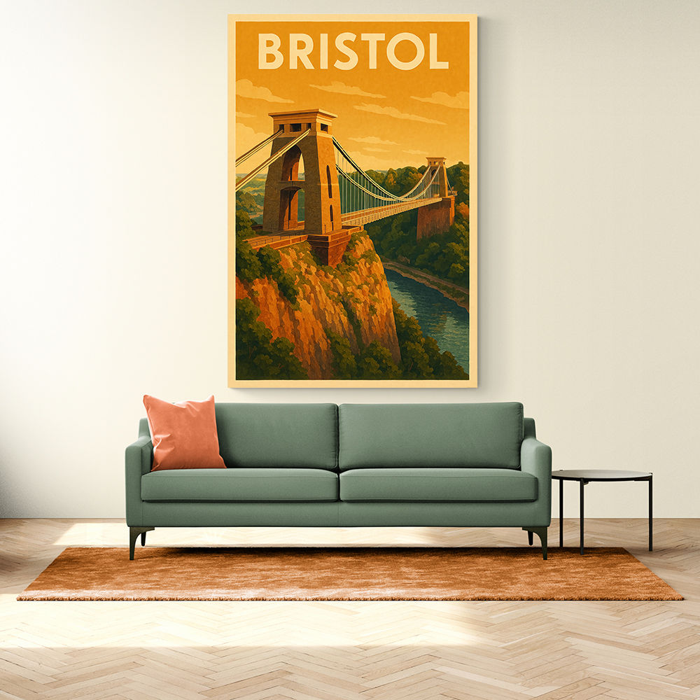 Bristol Travel Poster 2 Wall Art Bristol Travel Poster 2 Wall Art