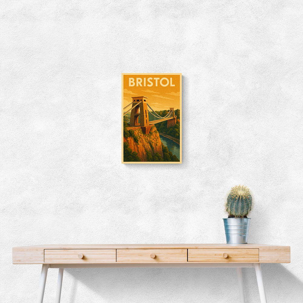 Bristol Travel Poster 2 Wall Art Bristol Travel Poster 2 Wall Art