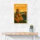 Bristol Travel Poster 2 Wall Art Bristol Travel Poster 2 Wall Art