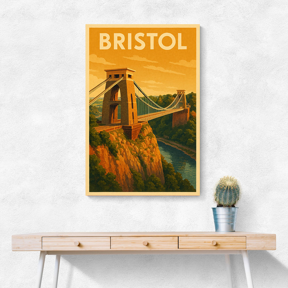 Bristol Travel Poster 2 Wall Art Bristol Travel Poster 2 Wall Art