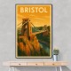 Bristol Travel Poster 2 Wall Art Bristol Travel Poster 2 Wall Art