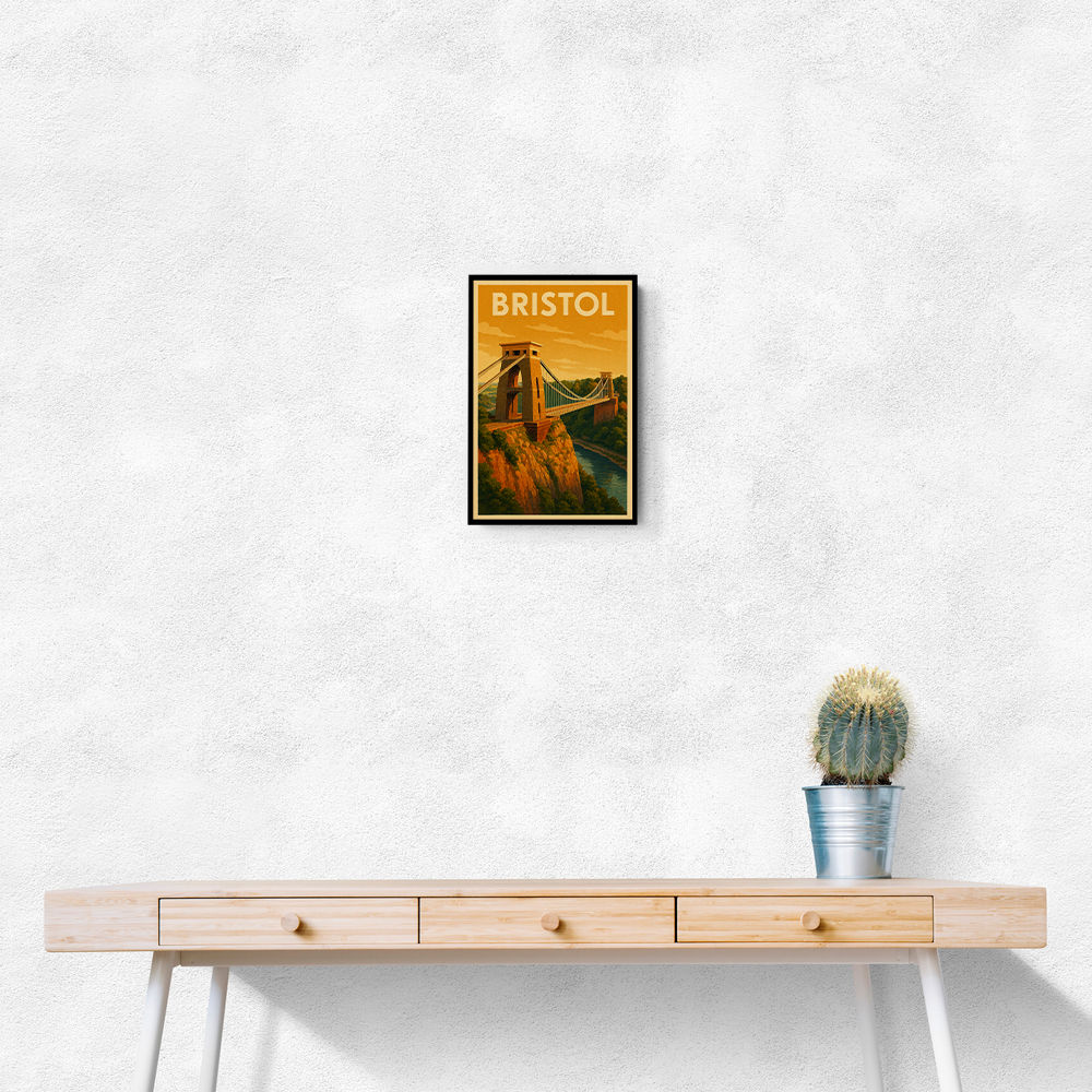 Bristol Travel Poster 2 Wall Art Bristol Travel Poster 2 Wall Art