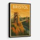 Bristol Travel Poster 2 Wall Art Bristol Travel Poster 2 Wall Art