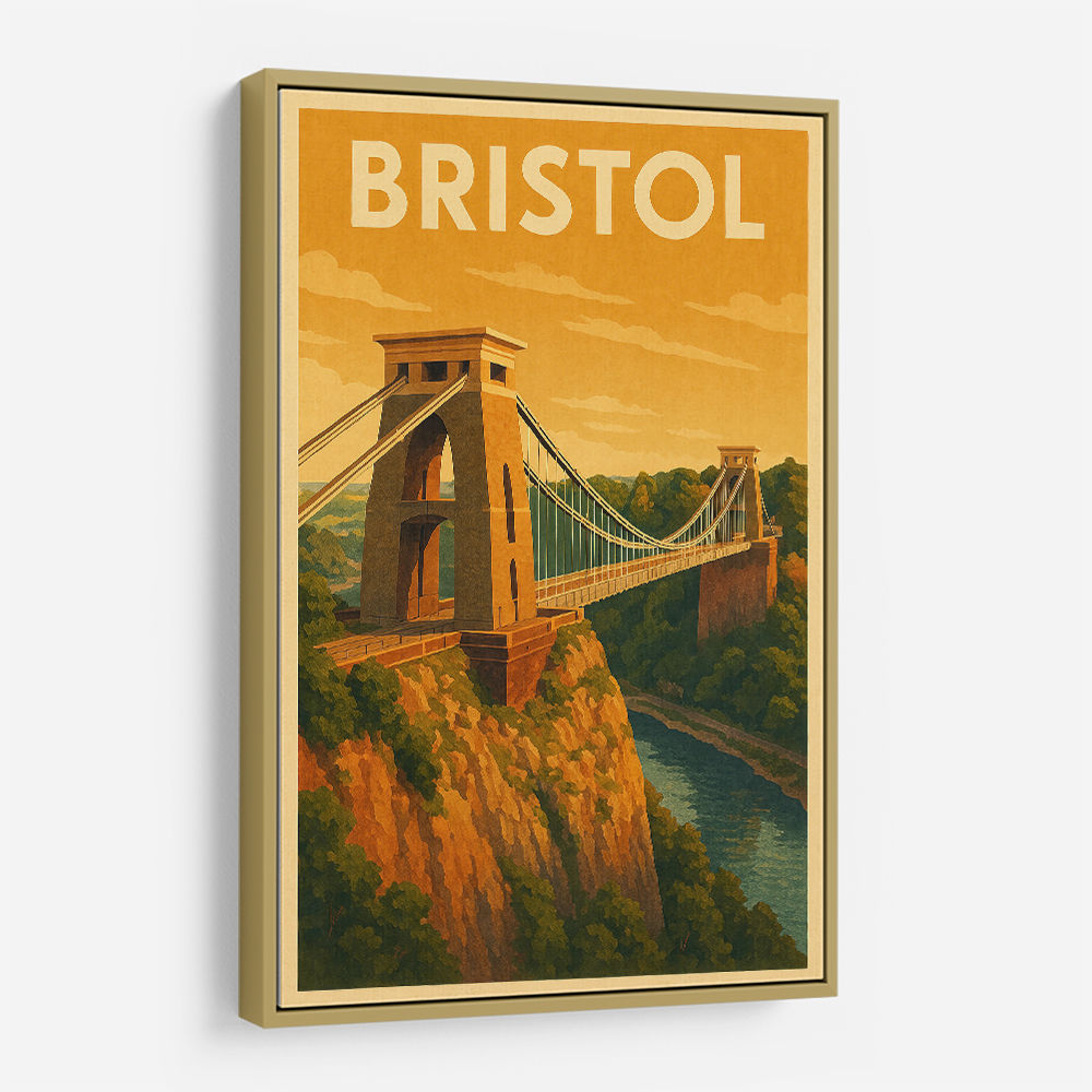 Bristol Travel Poster 2 Wall Art Bristol Travel Poster 2 Wall Art