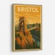 Bristol Travel Poster 2 Wall Art Bristol Travel Poster 2 Wall Art