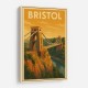 Bristol Travel Poster 2 Wall Art Bristol Travel Poster 2 Wall Art