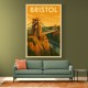 Bristol Travel Poster 2 Wall Art Bristol Travel Poster 2 Wall Art